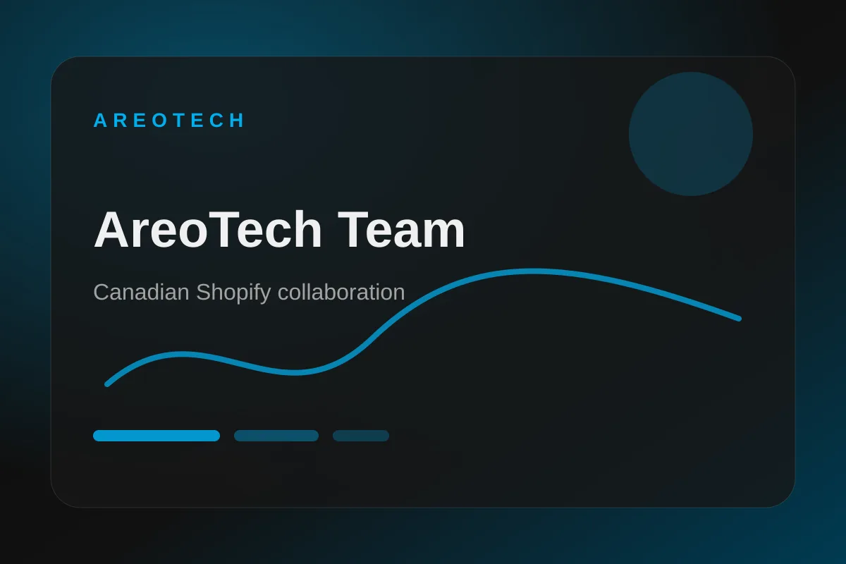 AreoTech team collaboration for Shopify Experts Canada service