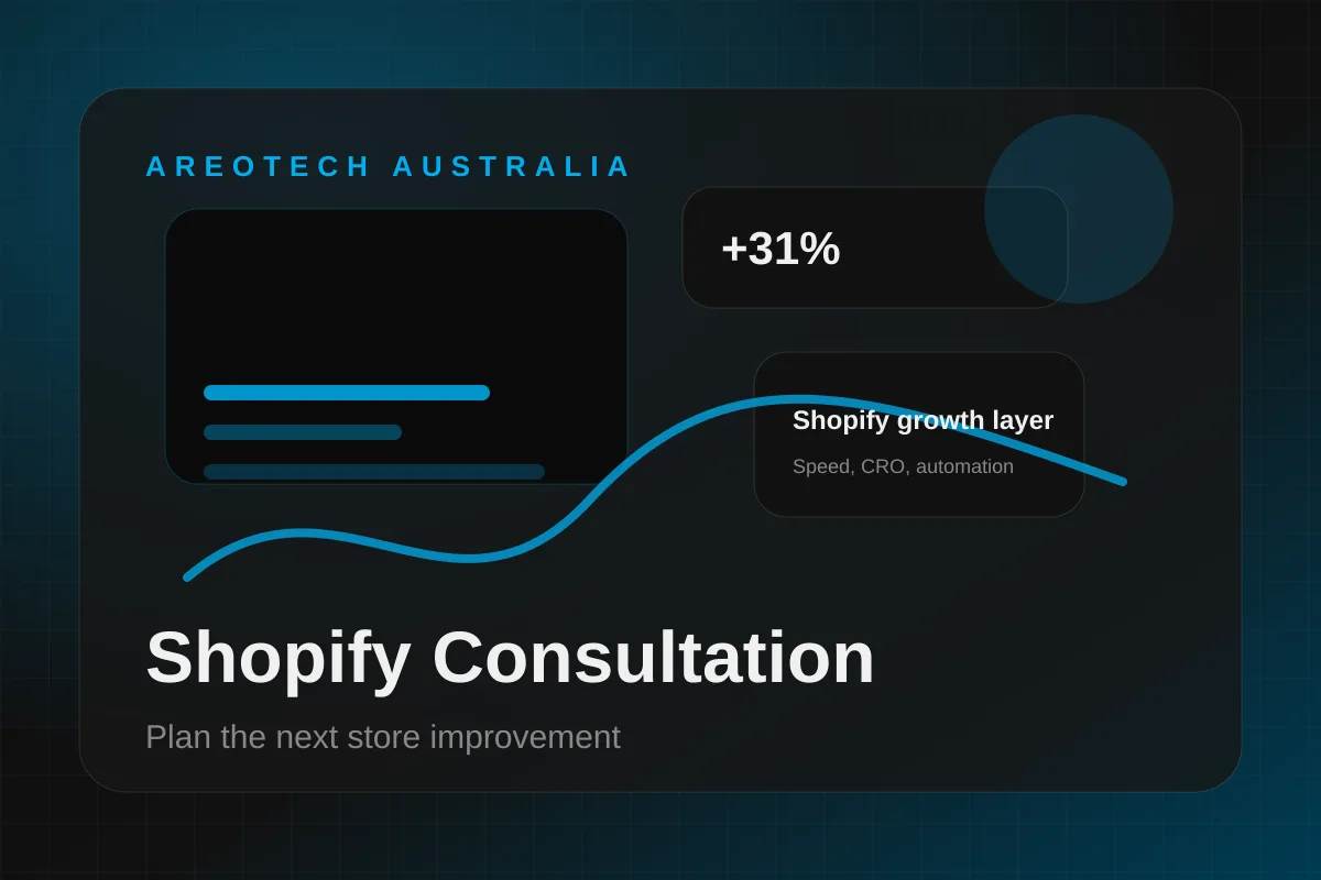 AreoTech Shopify Experts UK strategy dashboard for ecommerce growth planning