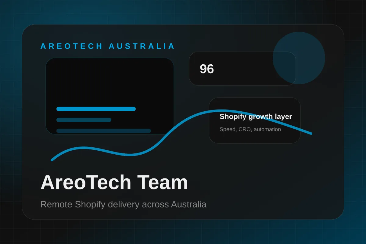 AreoTech remote Shopify team collaboration for UK ecommerce brands